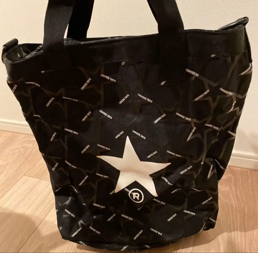 CONVERSE TOKYO スター キルトバックパック リュック ブラック QUILTING POCKET NYLON BACKPACK｜CONVERSE TOKYO (コンバース