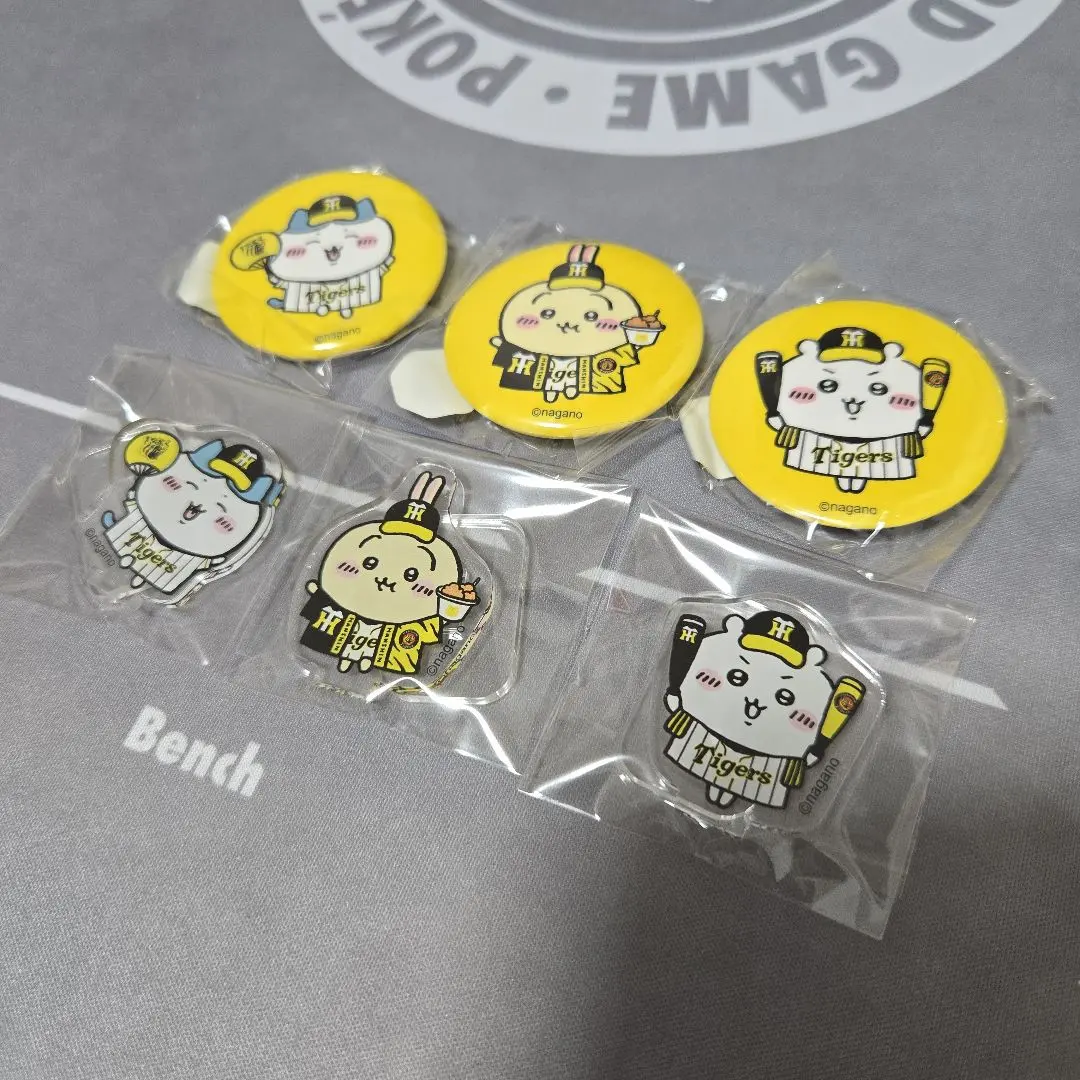 ちいかわ 阪神タイガース コラボ 缶バッジ アクスタ セット ちいかわ POP UP STORE | 心斎橋PARCO PARCO ART