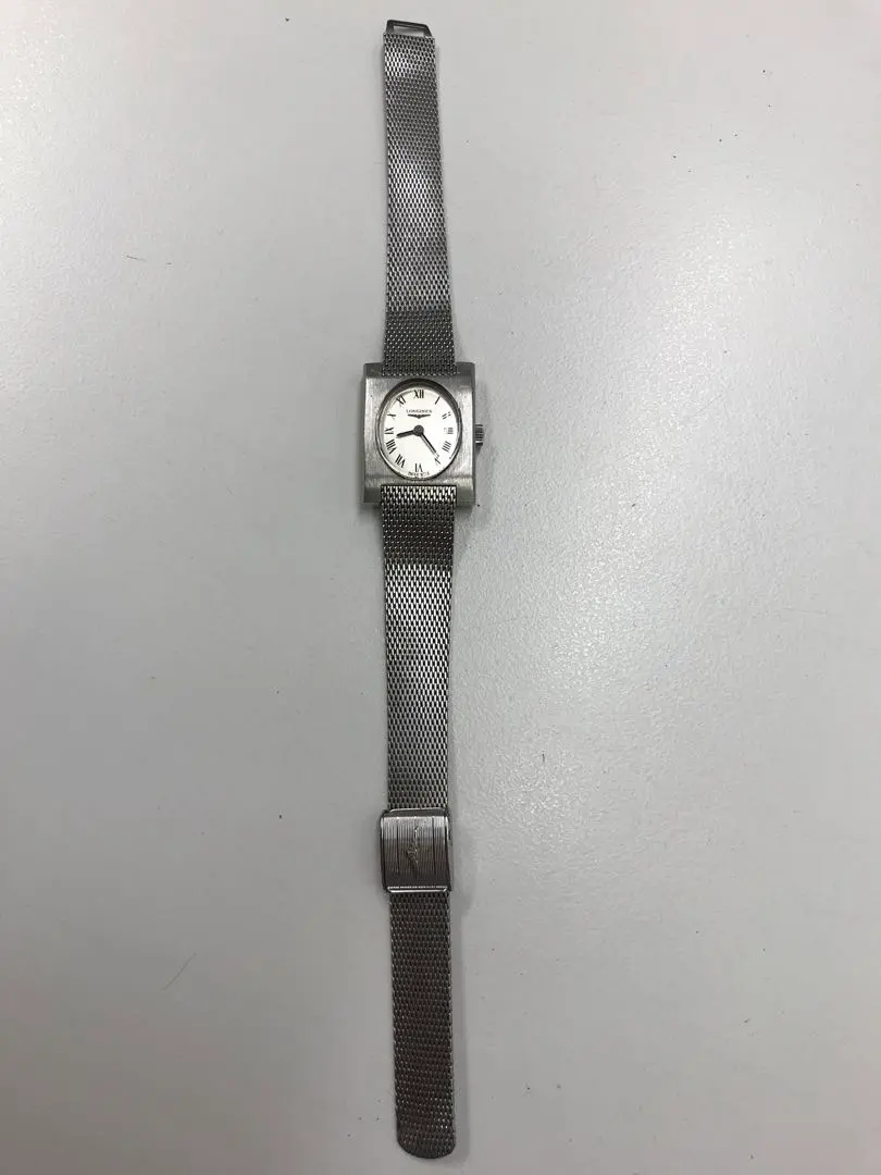 Thumbnail of LONGINES Longines Antique Hand-Winding Wristwatch Ladies Silver