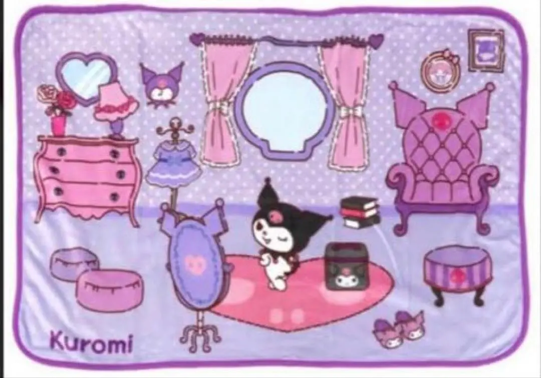 Thumbnail of Sanrio Lottery Kuromi-chan Blanket