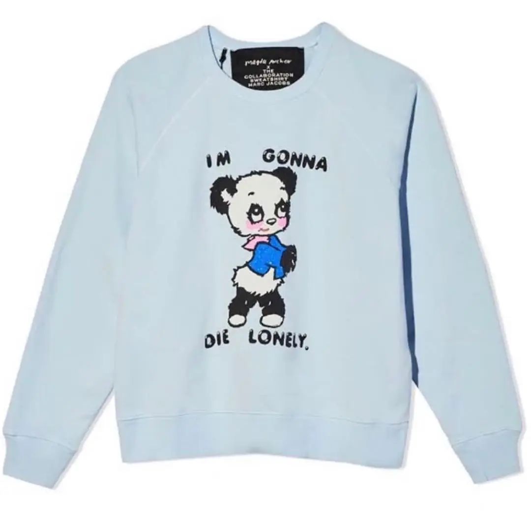 marc jacobs M. Archer スウェットトレーナー　ラビットラメ marc jacobs M. Archer スウェットトレーナーラビットラメ