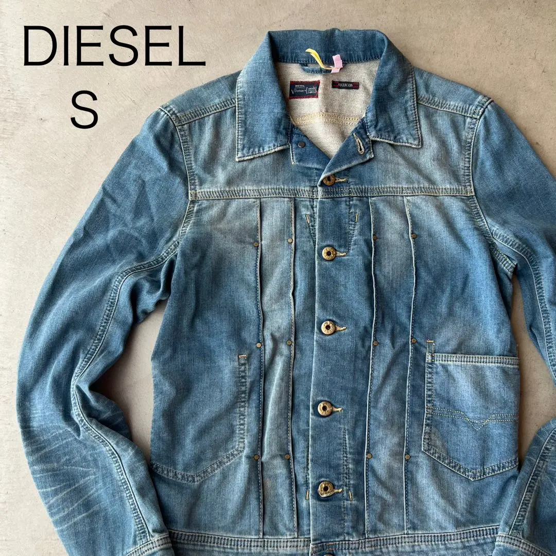 【新品未使用】DIESELジョグジーンズ☆デニムジャケットXL☆NHILL-TW NYACK JOGGJEANS デニムジャケットジョグジーンズ｜ブラック