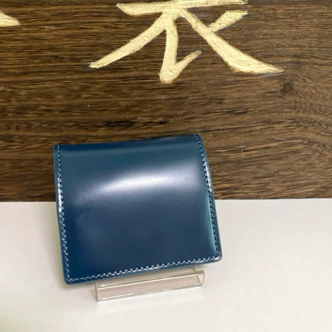 Thumbnail of Horsehide Coin Purse Cordovan Men's BOX Type Coin Case