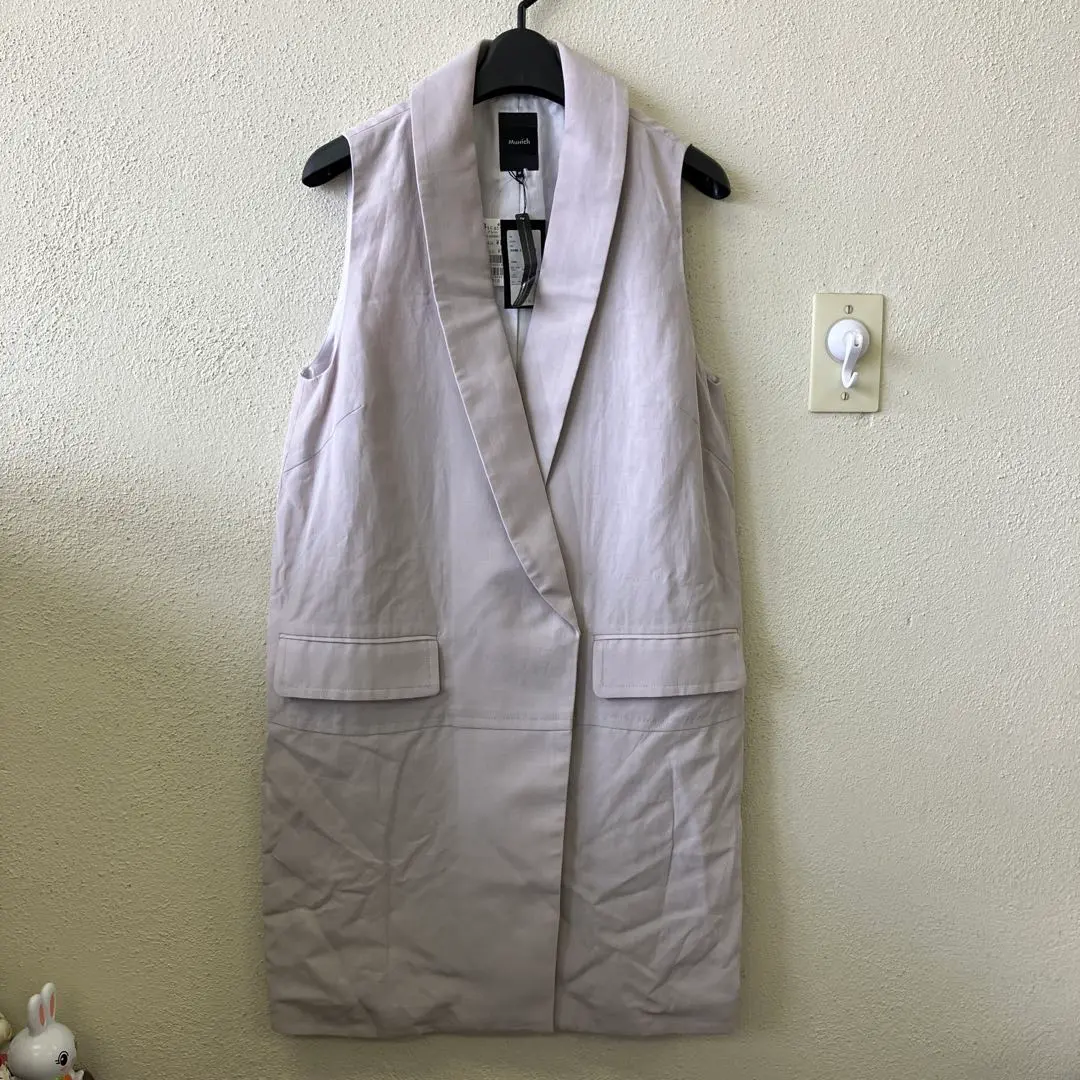 値下げ　新品　munich ジレ　リネン Munich｜リネンライクジレ | Rakuten Fashion(楽天ファッション
