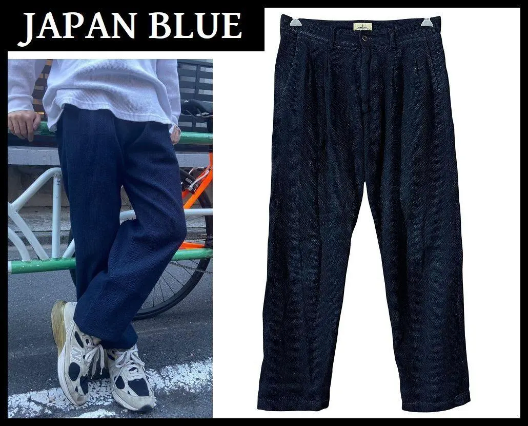 ジャパンブルージーンズ J802921 インディゴ染 刺し子 モンペ パンツ ジャパンブルージーンズ J802921 インディゴ染 刺し子 モンペ