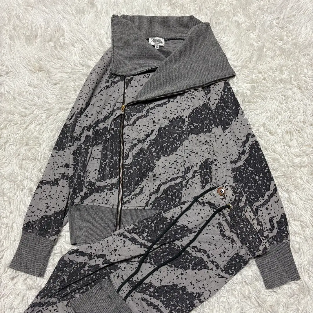 Vivienne Westwood MAN 44 トラックジャケット 刺繍 リブ Vivienne Westwood MAN 44 トラックジャケット 刺繍 リブ