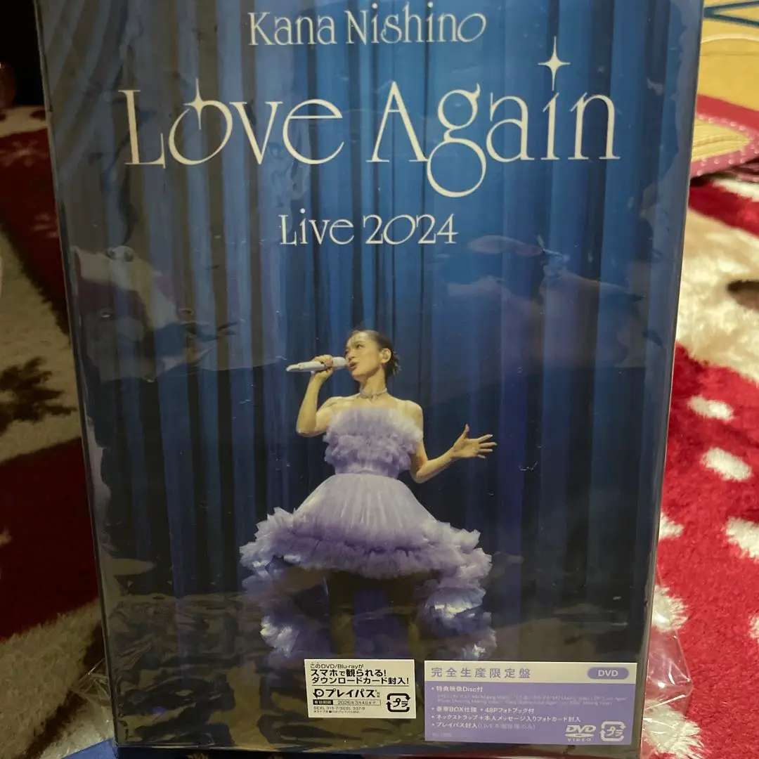 西野カナ　Love Again Live 2024 DVD プレイパス Amazon.co.jp: 【外付け特典あり】Kana Nishino Love Again Live