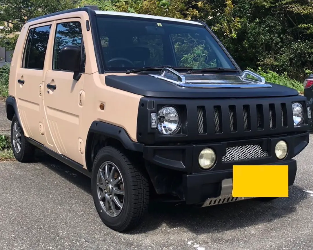 【送料込】 希少‼️リアルスピードダイハツネイキッド ハマー仕様用四本出し パーツ