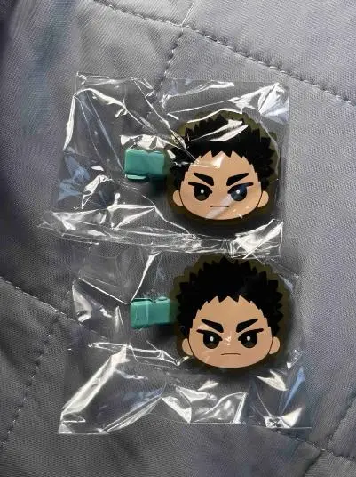 Thumbnail of Set of 2 anime character rubber bands