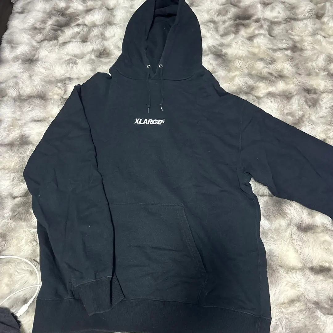 Thumbnail of XLARGE Black Hoodie Rare Model