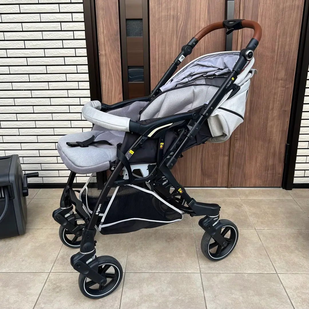 【☆美品☆】ピジョン☆ベビーカー☆ノートアール☆両対面式☆Pigeon☆ブラック 楽天市場】【ポイント11倍】 正規品 ピジョン ベビーカー