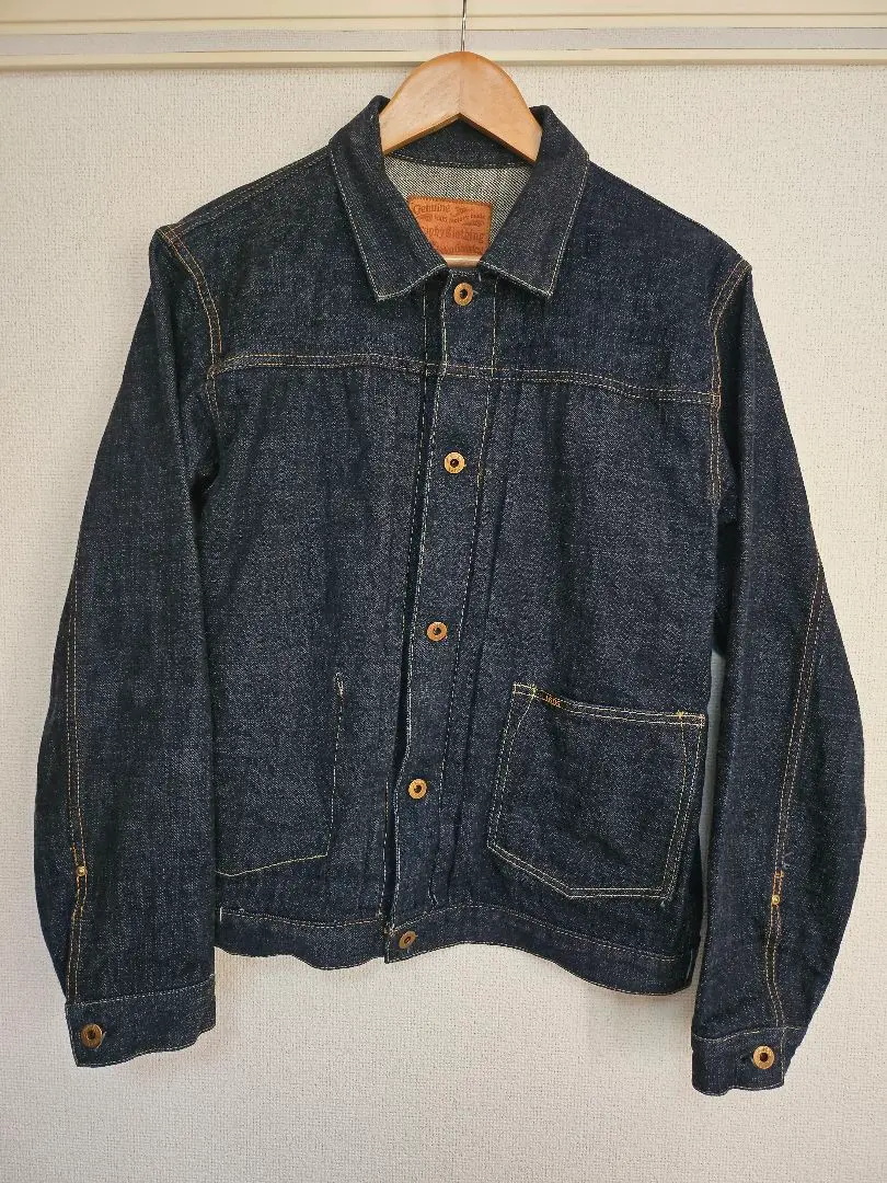 Trophy Clothing デニムジャケット 40 15周年ダークデニム ☆大人気商品☆ Trophy 15周年ダークデニム 40 デニムジャケット