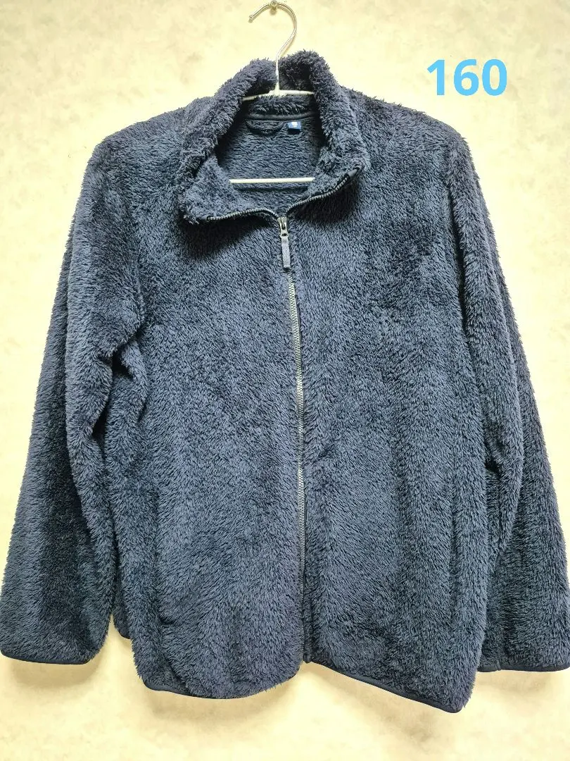 Thumbnail of UNIQLO Fleece Jacket 160 Navy