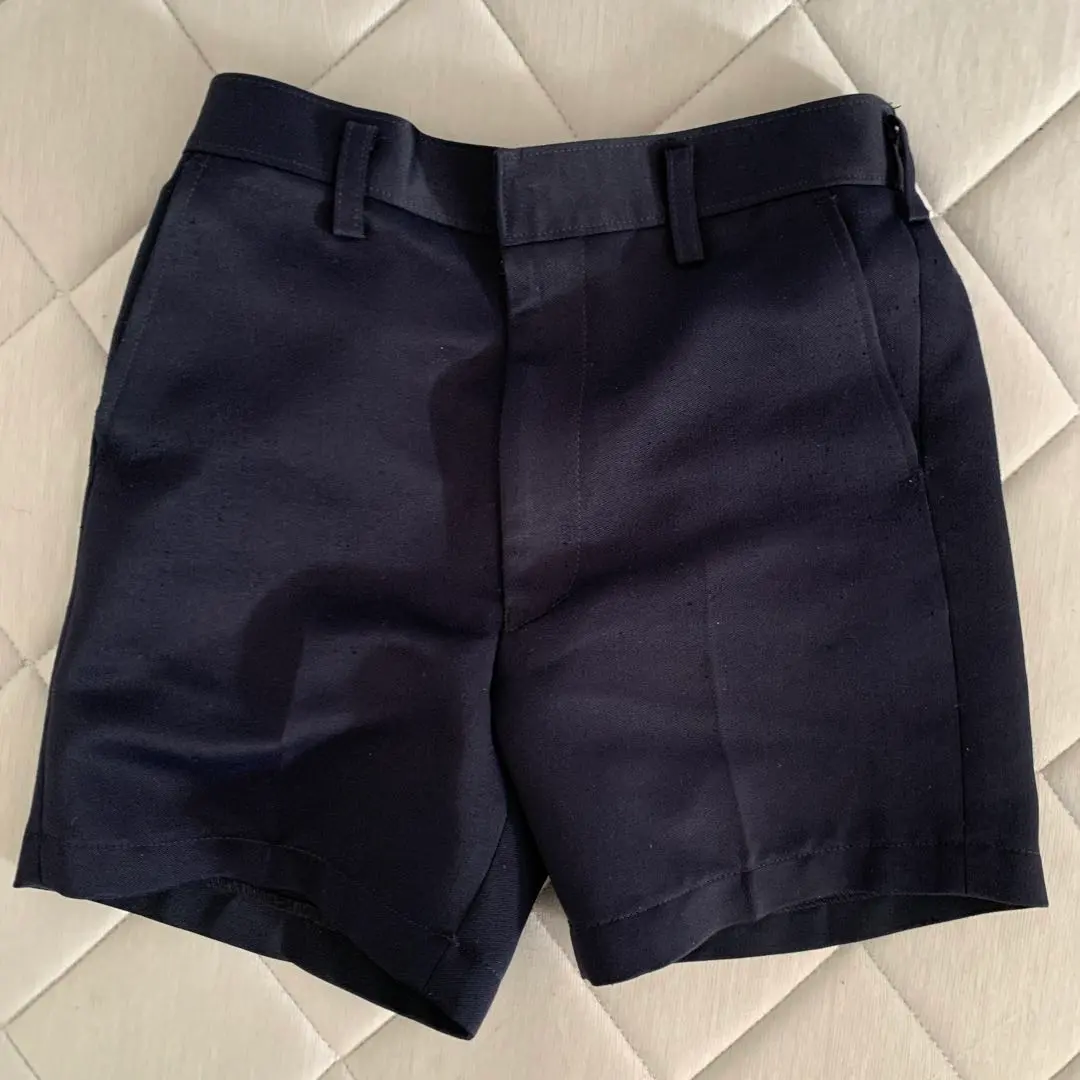 Thumbnail of Boys' navy blue shorts, size 130