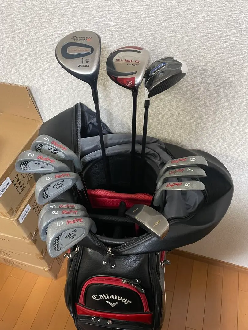 Thumbnail of Golf club set, no caddy bag #b7130hj