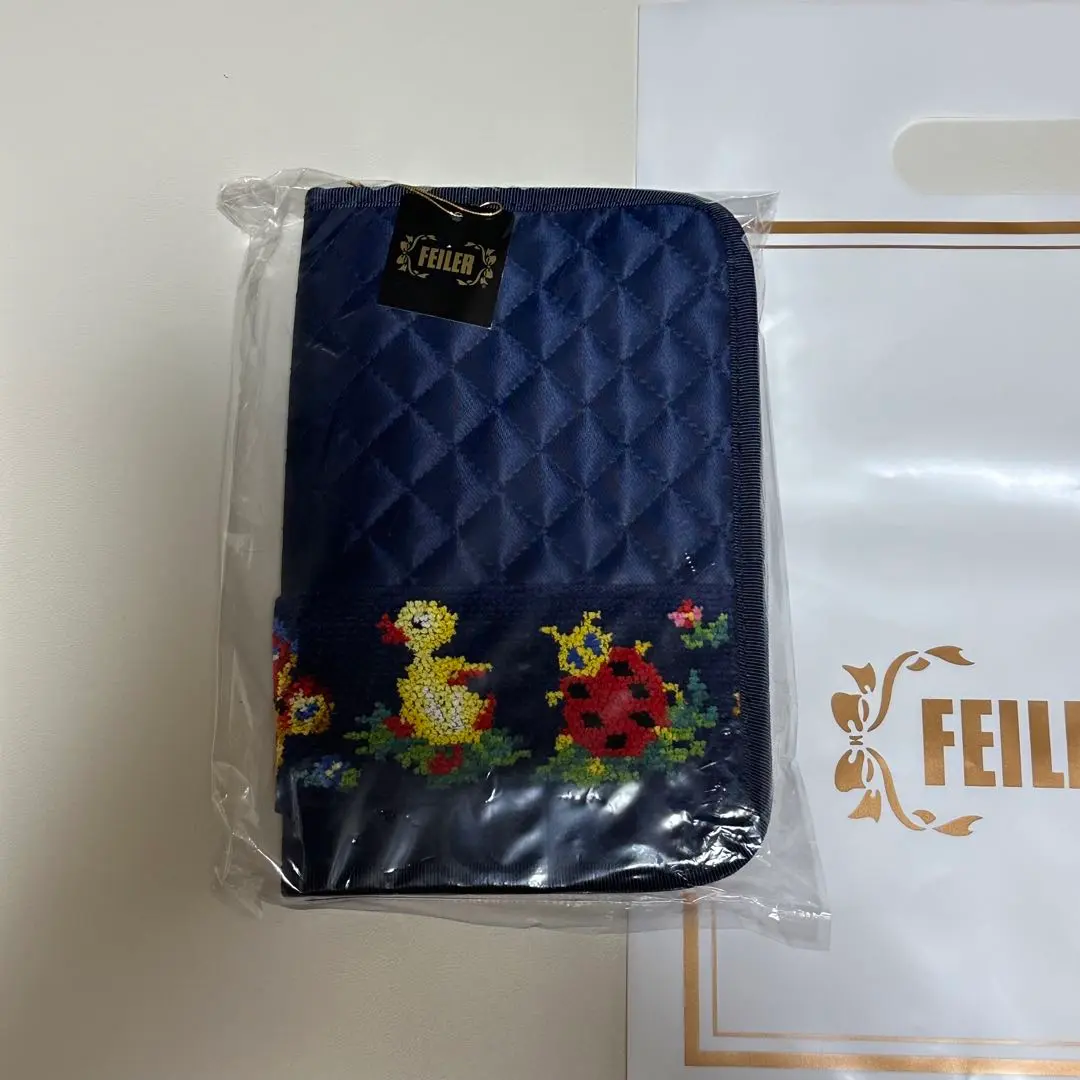 新品未使用】学校フェイラー ハイジ マルチケース ネイビー 完売
