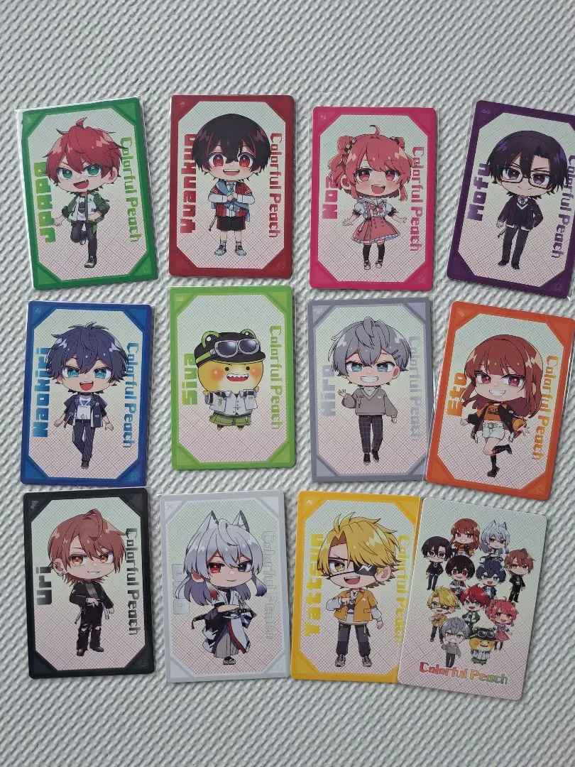 Thumbnail of Colorful Peach Karapichi Collection Bonus Trading Card