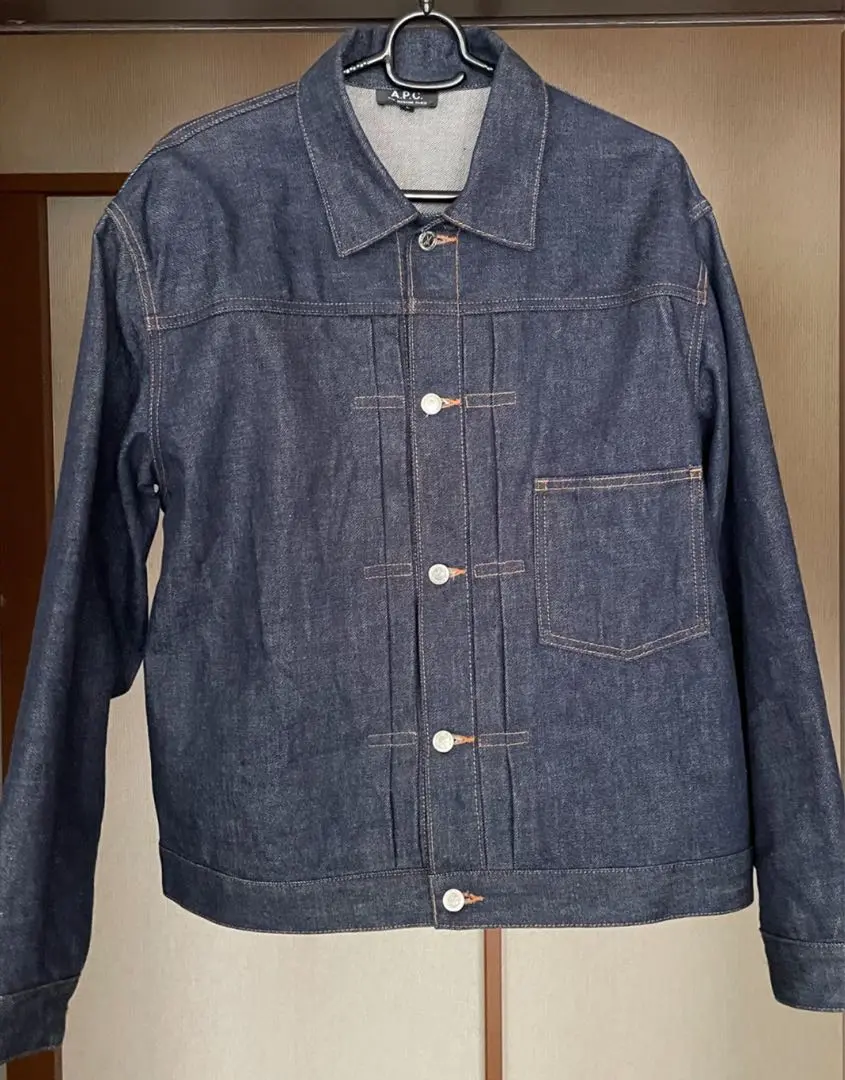 極美品 A.P.C. 1st リジッド デニム ジャケット L ファースト 2025年最新】apc デニムジャケット 1stの人気アイテム - メルカリ