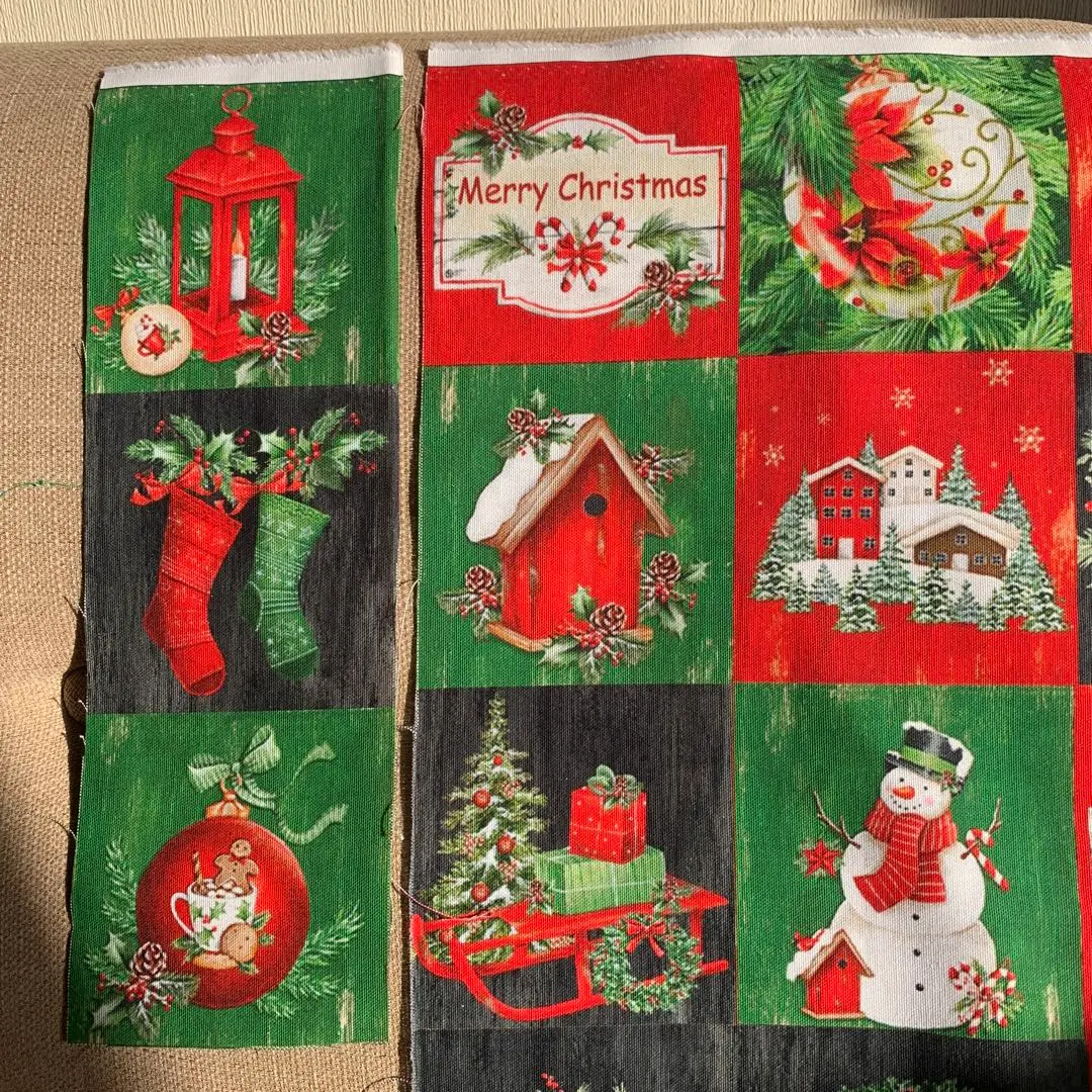 美國棉 聖誕節 布料 9F 的縮圖