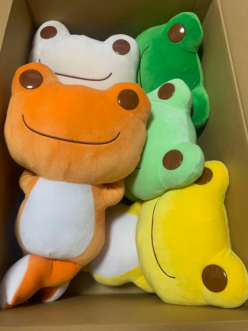 かえるのピクルス　もちもちおひるねBIGぬいぐるみ　コンプ　セット かえるのピクルス もちもちおひるねBIGスペシャルアソート