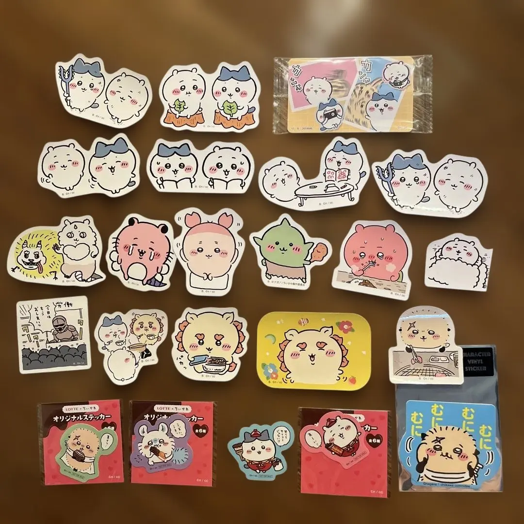 Thumbnail of Chikawa Character Sticker Set