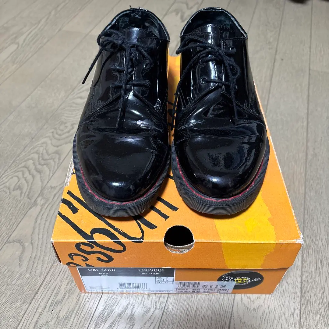 【希少】ドクターマーチン×ラフシモンズ　ブーツ NWOT Dr. Martens 1460 x Raf Simons Smooth Leather Ring Boots