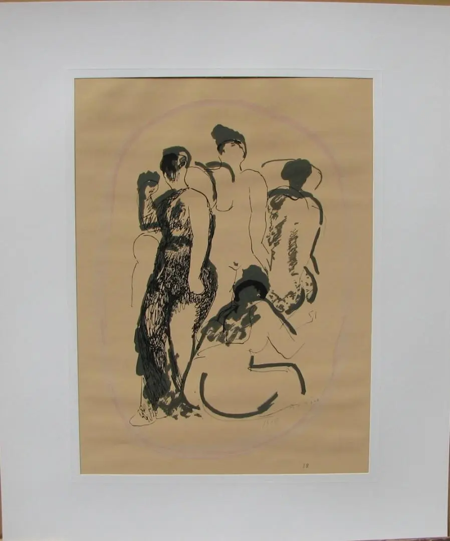 【真作保証】マリノ・マリーニ「Jongleure」銅版画 直筆サイン 版画 馬と騎手 | マリノ・マリーニ 買取・作品 | 洋画、絵画高額査定