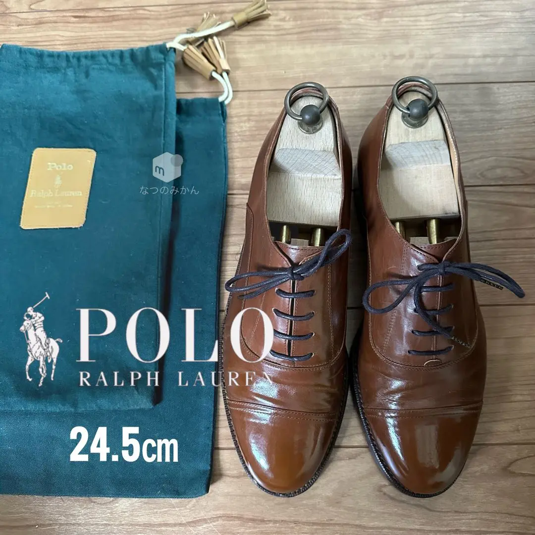 ポロ・ラルフローレン クロコダイルレザー ストレートチップ ドレスシューズ 2025年最新】POLO RALPH LAUREN シューズ型：ストレートチップ