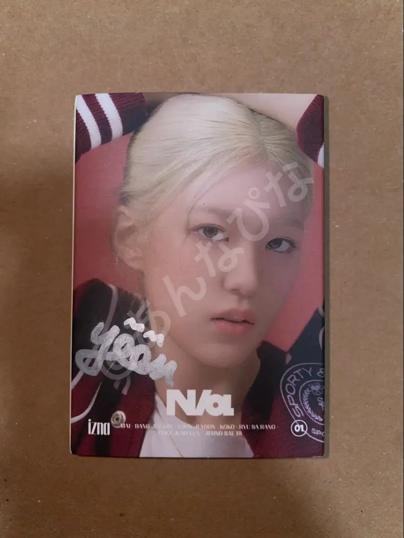 izna ジユン　直筆サイン入り チェキ izna ポップアップ ジユン 直筆 サイン チェキ トレカ