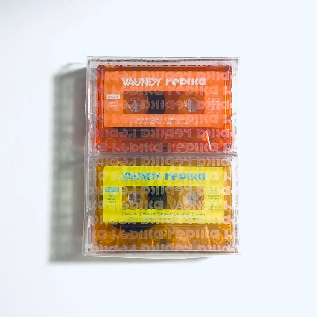 Vaundy replica  2本組カセットテープ　未開封新品 Vaundy replica (2本組カセットテープ) 完全生産限定盤 - メルカリ