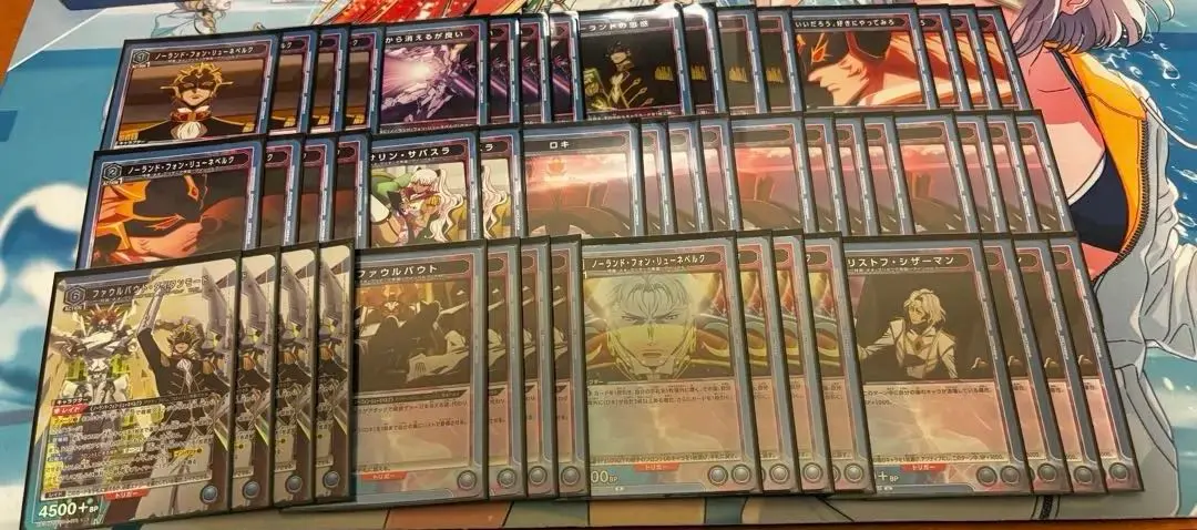 【ユニオンアリーナ】デッキ販売① ファウルバウト デッキ （調整パーツ付） コードギアス 奪還のロゼ：【青】ファウルバウトデッキ 販売