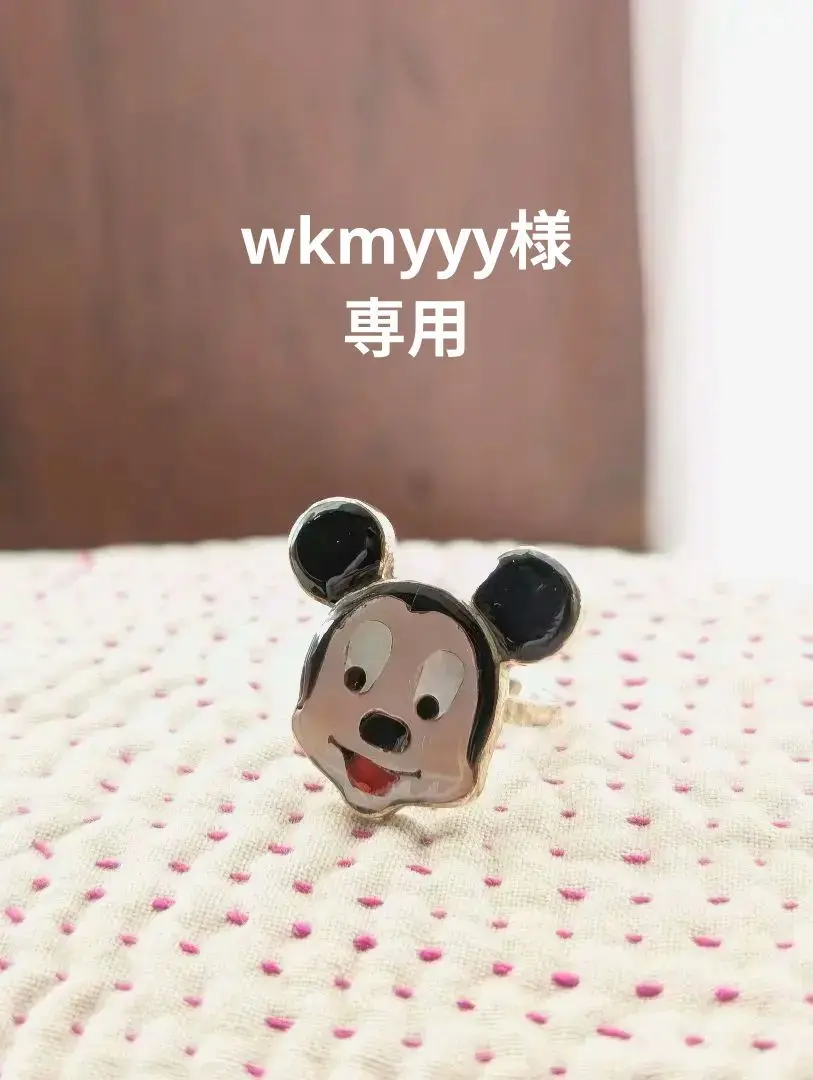 Andrea lonjose mickeyズニ族 ミッキーモチーフリング カワイイ？ミッキーマウス？リング☆ズ二族Andrea Lonjoseの