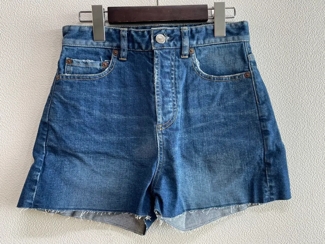 B02141 水原希子OK×MINEDENIM マインデニム　ショートパンツ B02141 水原希子OK×MINEDENIM マインデニムショートパンツ
