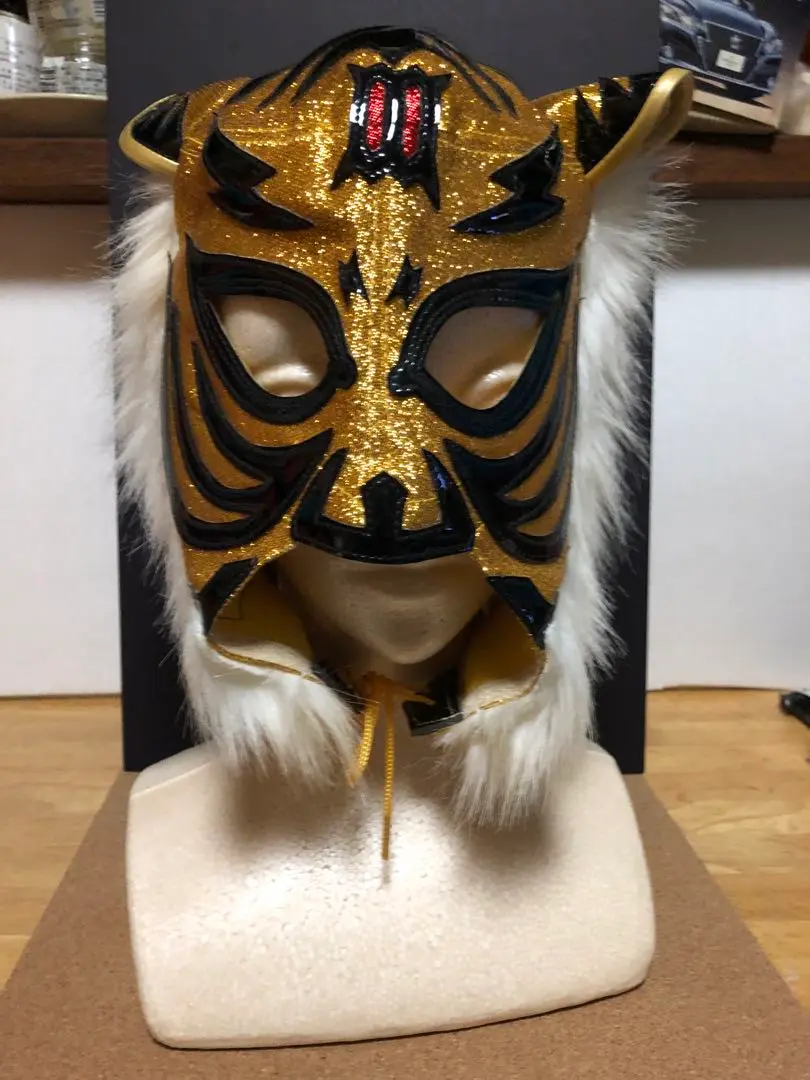 FIRST TIGER ファーストタイガー 初代タイガーマスク レプリカ 覆面 初代タイガーマスク＞THE FIRST TIGERMSK(MONOCHROME)/初代