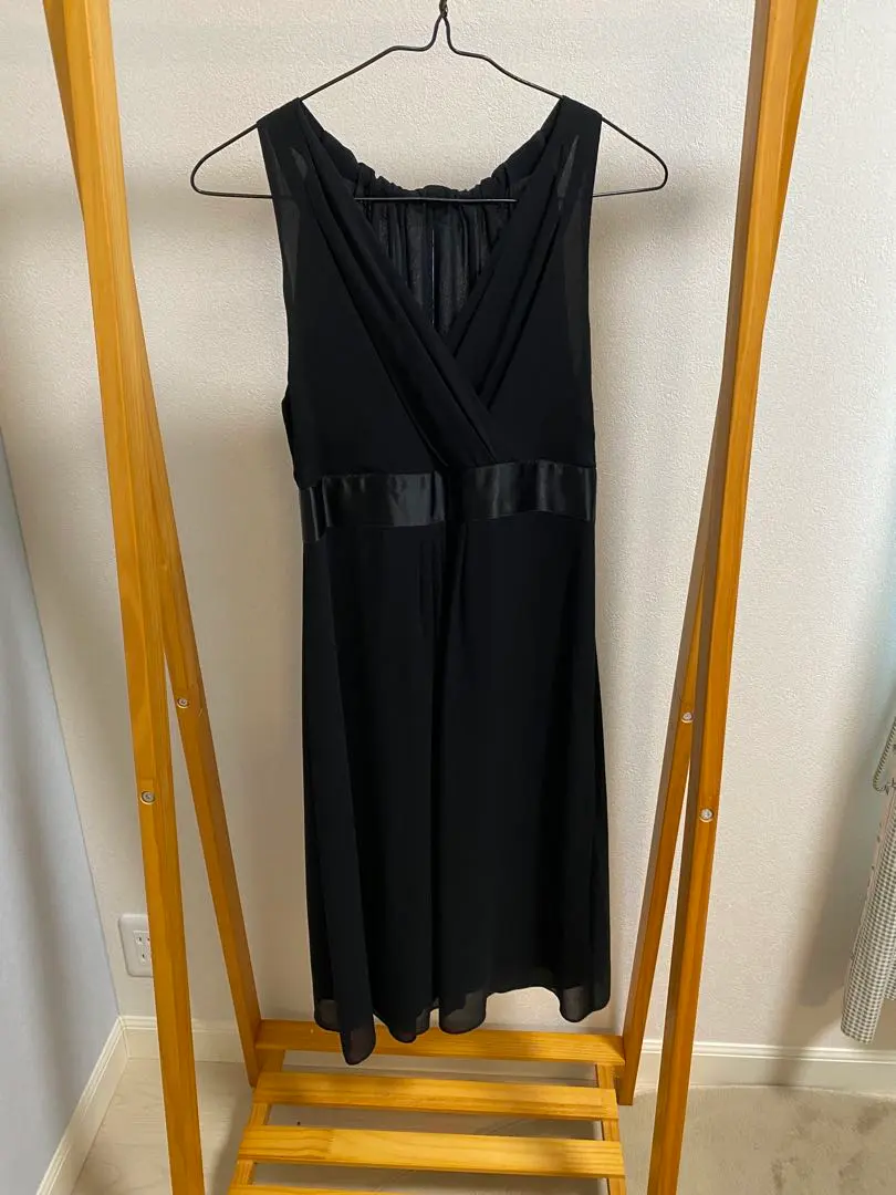 Thumbnail of Black short-sleeved dress