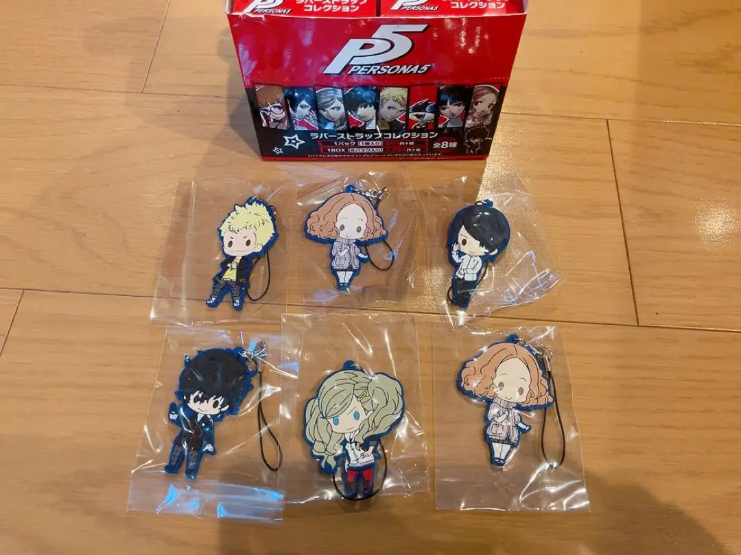 ペルソナ5 ラバーストラップコレクション　第二弾　全種セット ラバーストラップコレクション 『PERSONA5 the Animation