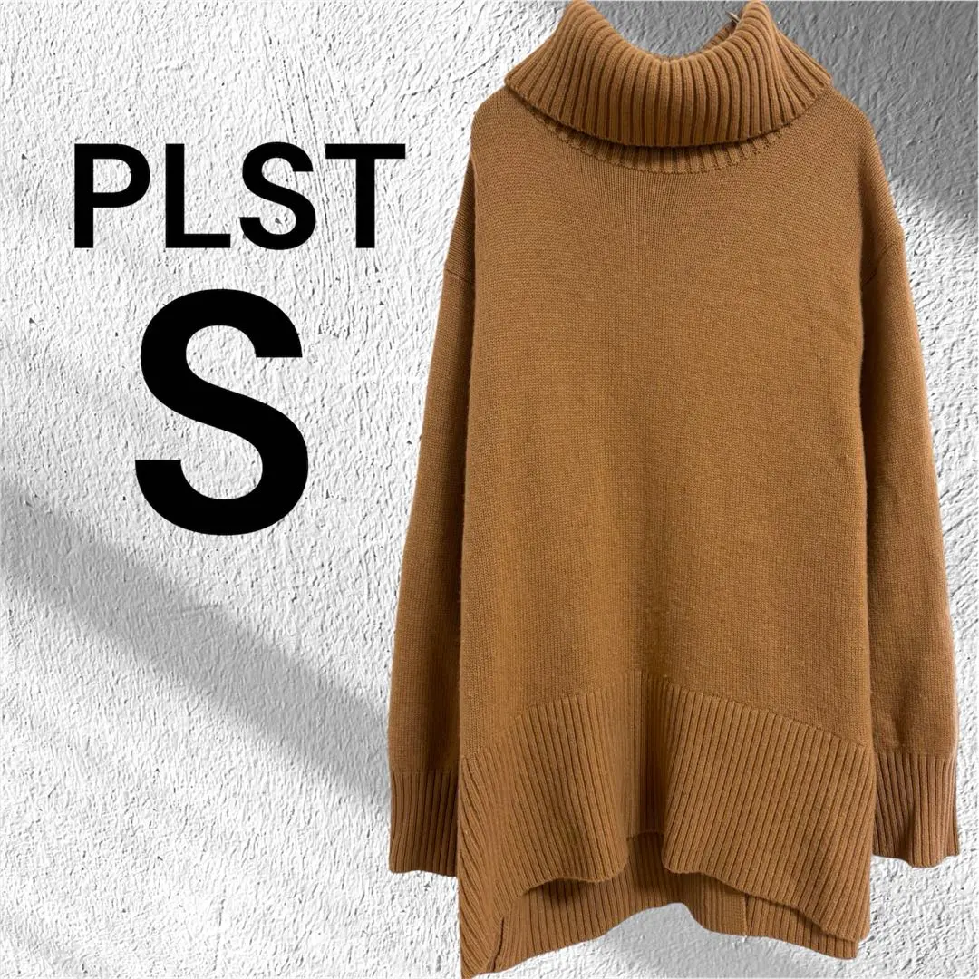 Thumbnail of PLST Knit Sweater Long Sleeve Turtleneck Wool S