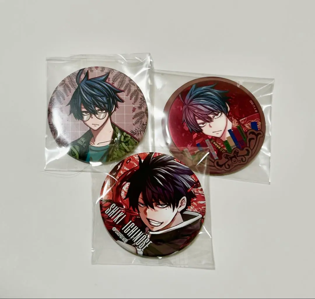 桃源暗鬼 一之瀨四季 徽章 3個組 的縮圖