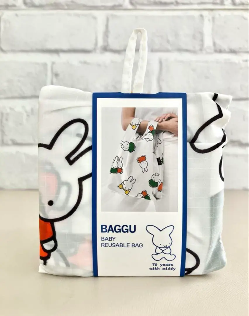 断捨離】ミッフィー展 65th BAGGU エコバッグ バグー miffy65 ミッフィー バグー BAGGU ミッフィー展 65周年 【新品】 Baby
