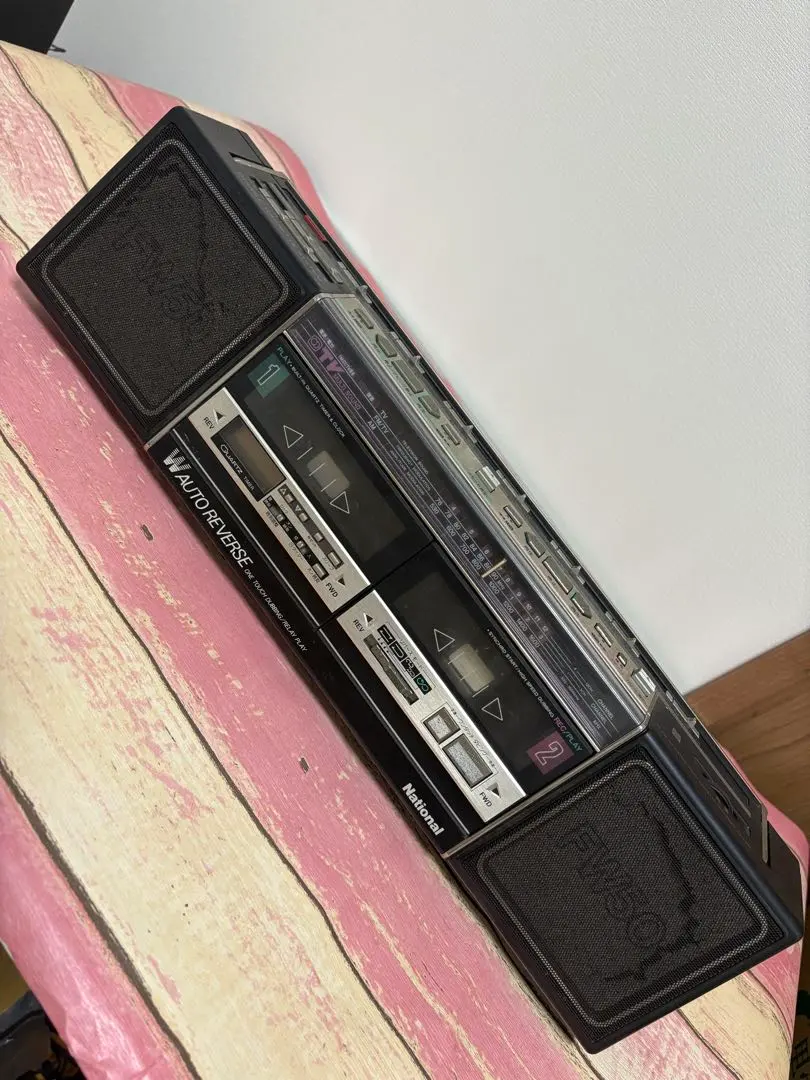 Thumbnail of National AUTO REVERSE RX-FW50 Showa Retro