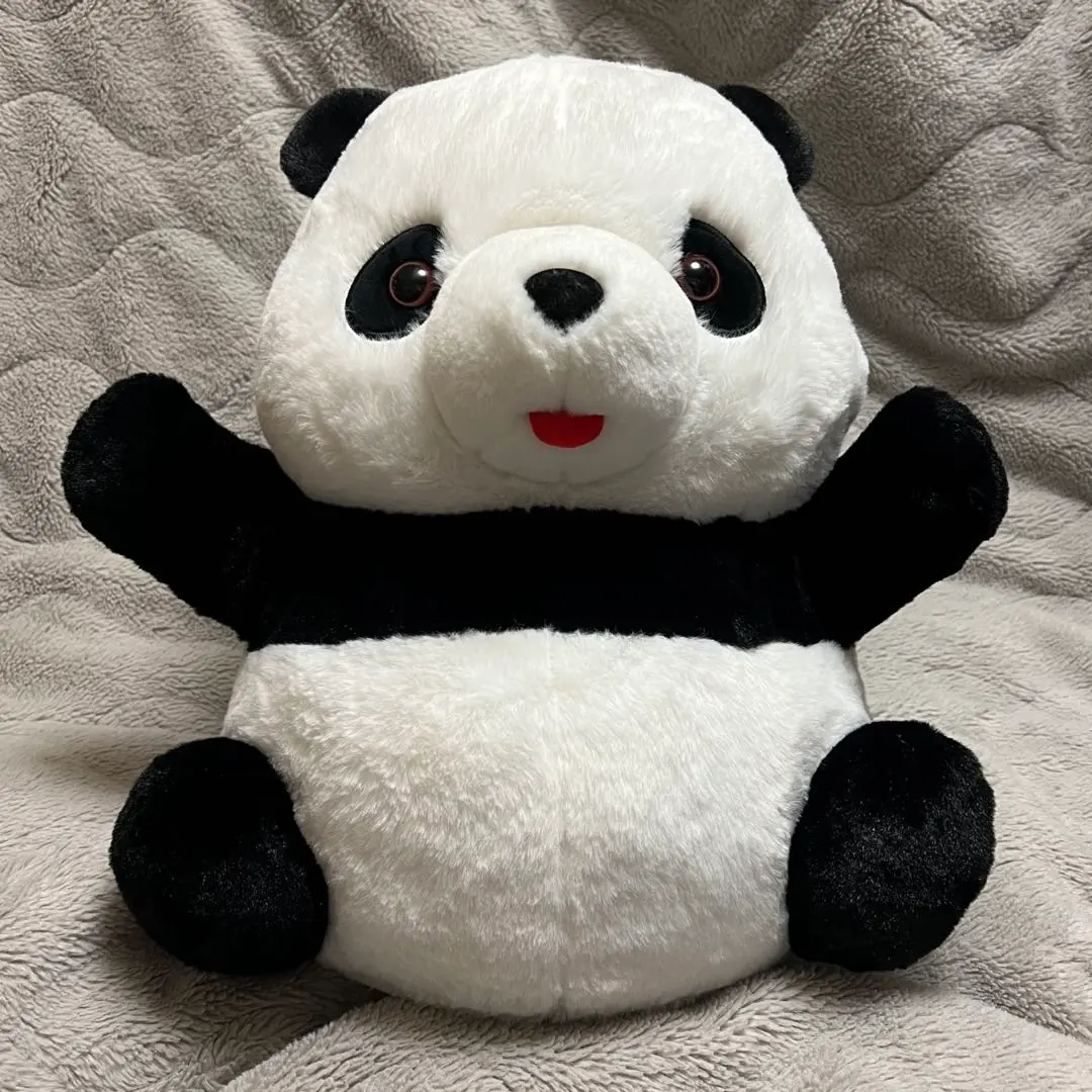 Thumbnail of Fat Panda Tai Tai: Tai Tai Doing a "Bay" (Baby Face) - Ultra BIG Plushie - New