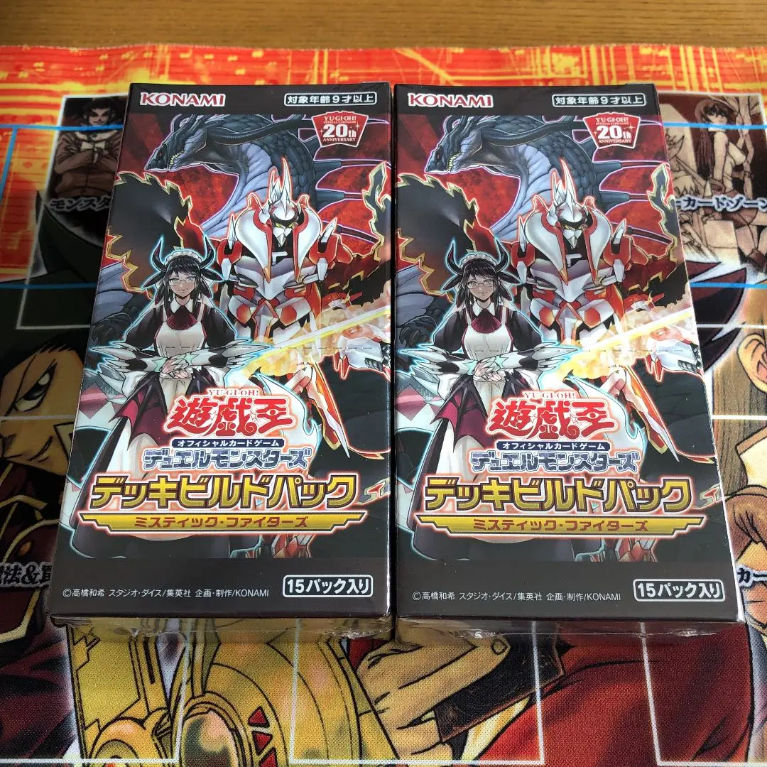 遊戯王 - 遊戯王　ミスティック・ファイターズ  シュリンク付きBOX3個 Amazon.co.jp: 遊戯王OCG デュエルモンスターズ デッキビルド