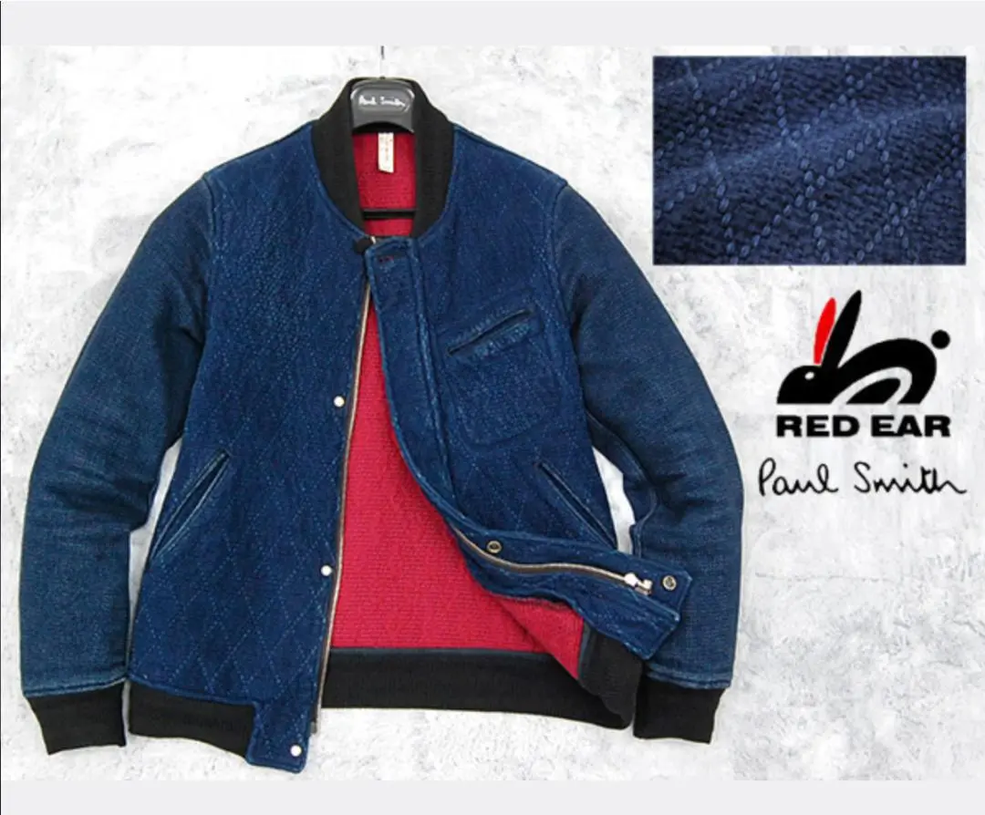 RED EAR レッドイヤー 藍染め スウェットジャケット ジップ ブルゾン 2025年最新】RED EAR ジャンパー・ブルゾンの人気アイテム