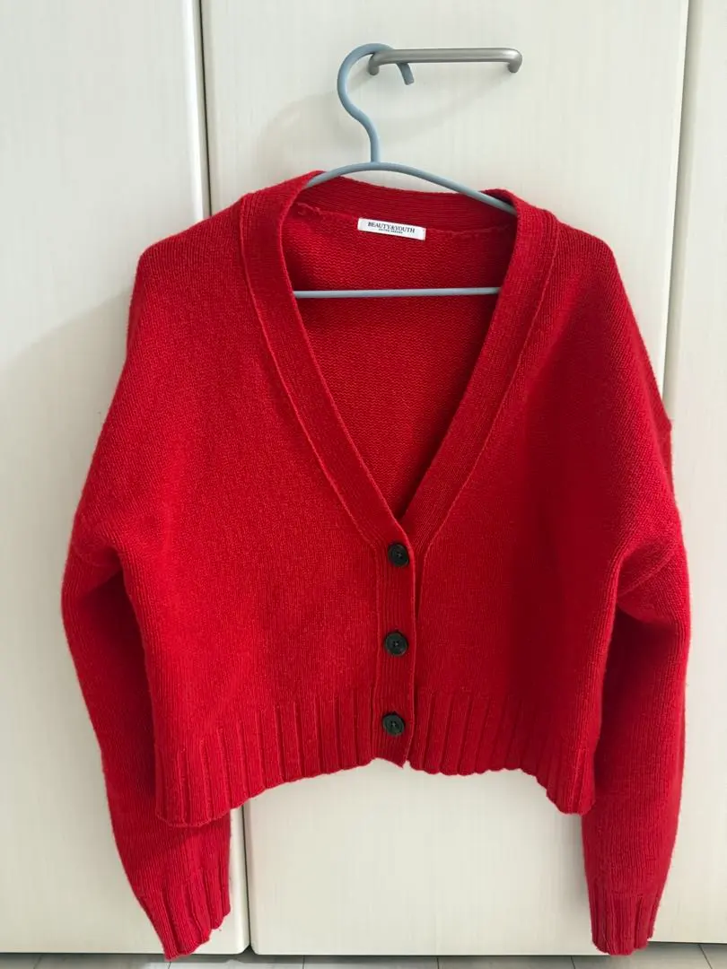 Thumbnail of BEAUTY&YOUTH V-Neck Short Cardigan