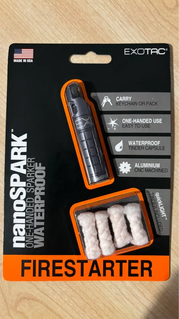 EXOTAC nanoSPARK エクソタック ナノスパーク : UPI OUTDOOR