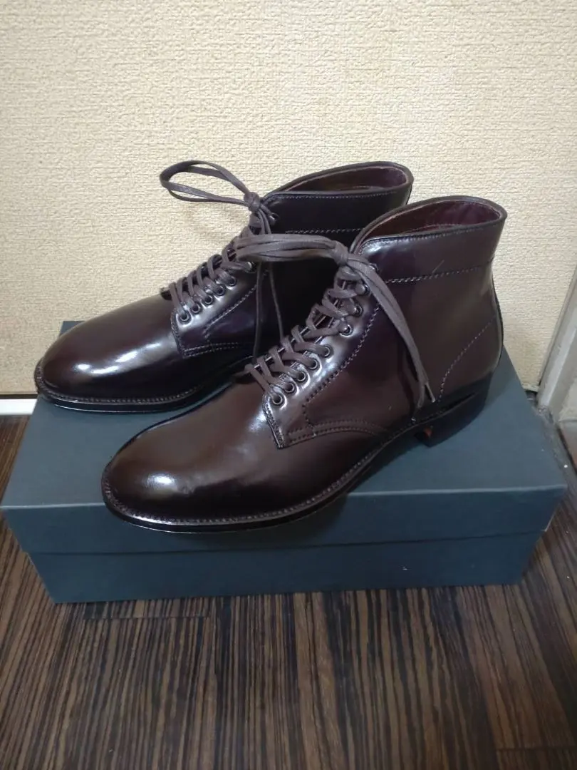 Alden / オールデン 4561H コードバン 7D ブーツ シューツリー付 オールデン 4561H ダークバーガンディコードバン プレーントゥ