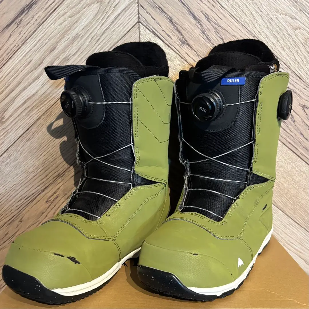 極美品　バートン　ルーラー BOA WIDE 27センチ　スノーボードブーツ BURTON 『 Men's Ruler Boa Wide 』 バートン ルーラー ワイド