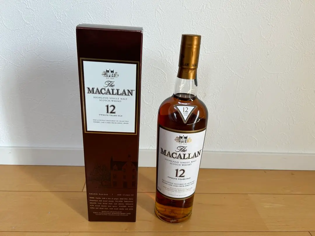 マッカラン 12年 終売品 旧ボトル 未開栓 MACALLAN 12years THE MACALLAN(ザ マッカラン) 12年 旧ボトル 高価買取致しました