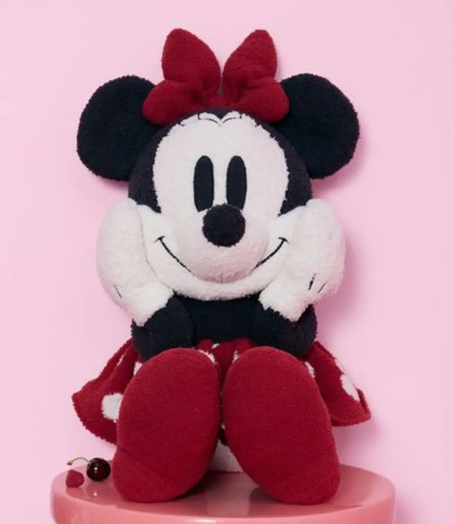 新品　ジェラートピケ　ミニー　クッション　ぬいぐるみ　お人形　ディズニー ディズニー Disney ミニー クッション ぬいぐるみ