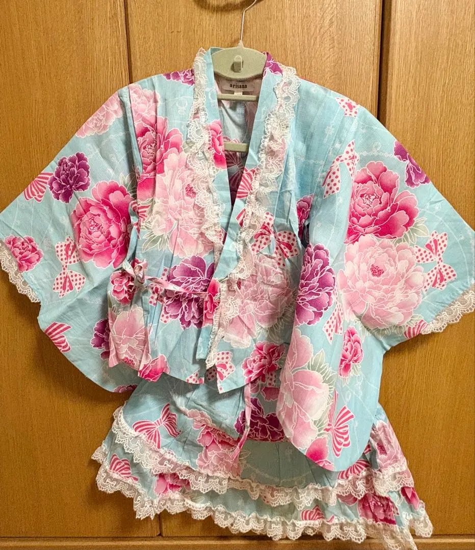 Thumbnail of Price reduced! New! Arisana separate yukata, 120cm